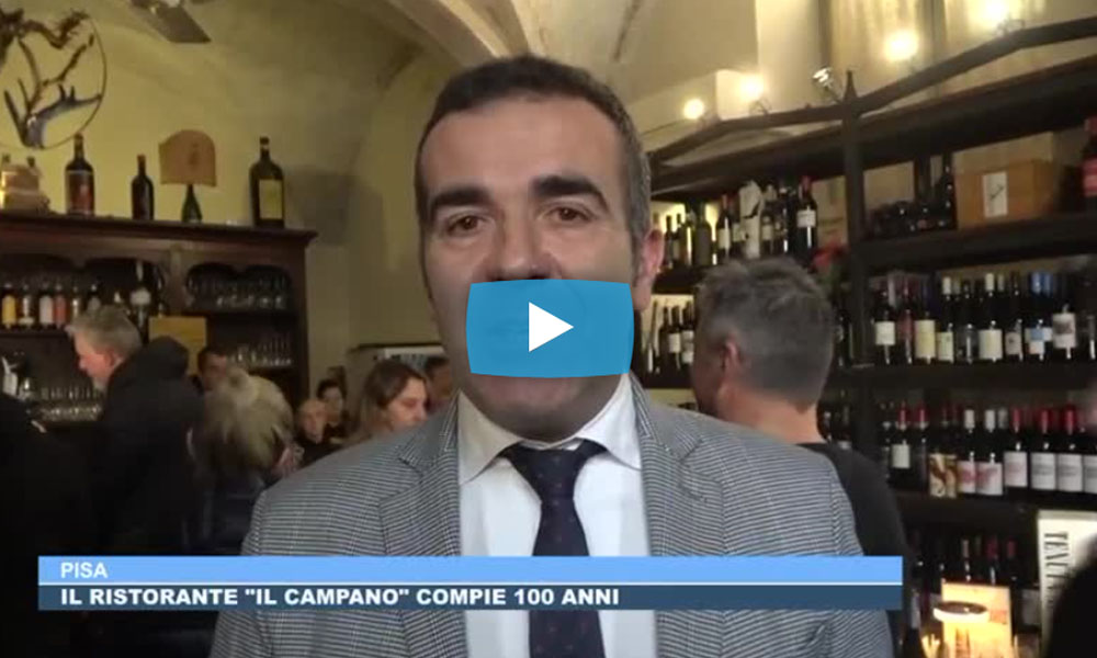 Trattoria il Campano - video per i 100 anni del ristorante in centro a Pisa